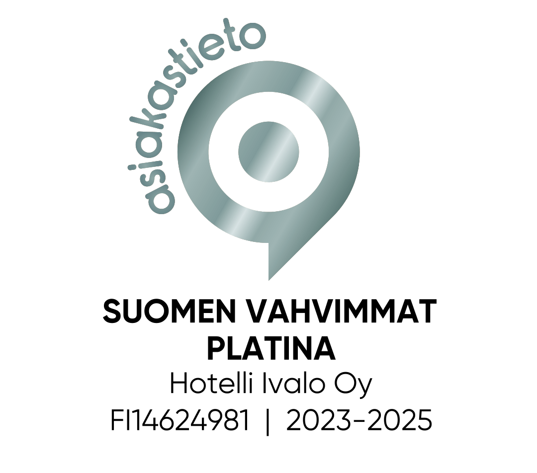 Hotelli Ivalolle myönnetty Suomen Vahvimmat Platina -sertifikaatti